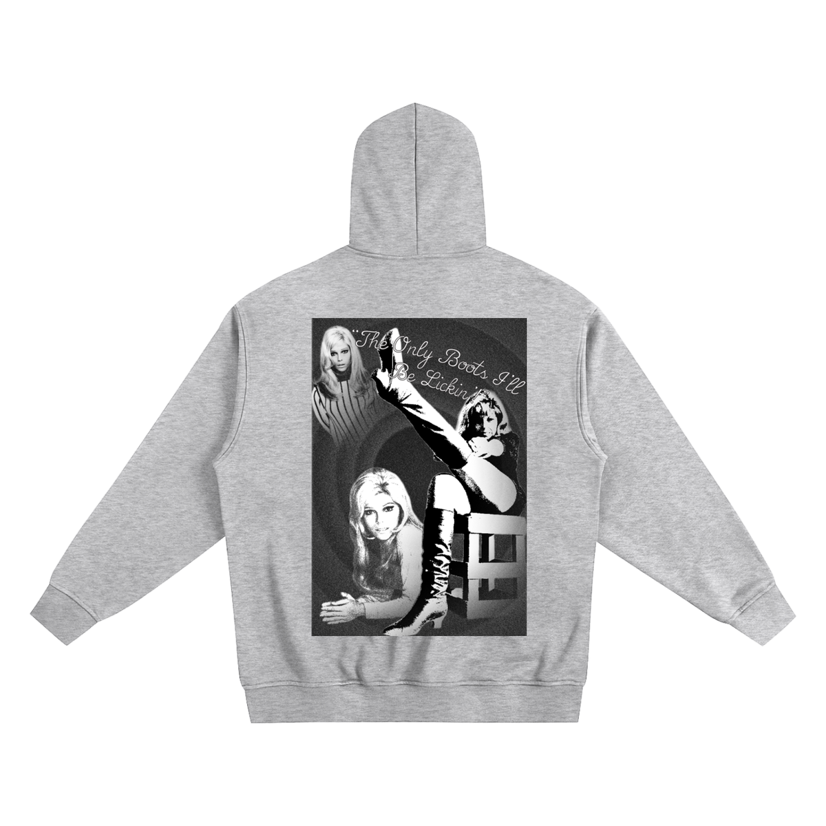 'Lickin' Boots' Heavyweight Streetwear Hoodie
