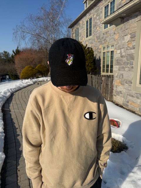 Distressed Dad Hat- 'Alternate Logo'