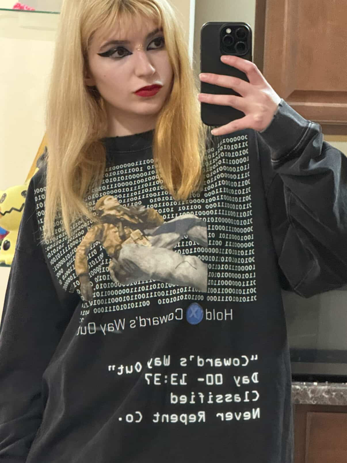 Frayed Edge Long Sleeve- 'C.W.O.'