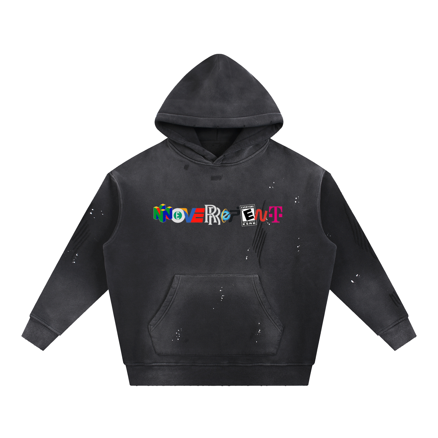 Vintage Fleece Hoodie - 'Ransom'