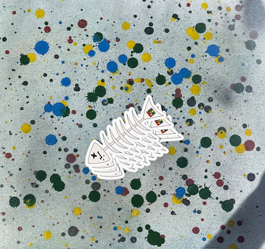 “Fish Bones” SticKer