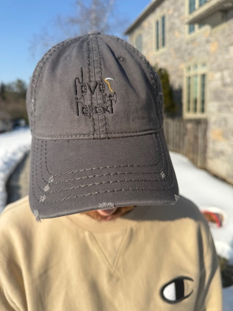Distressed Dad Hat- 'Weapons'